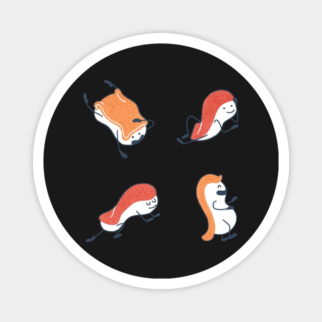 Set of funny Nigiri Magnet by Karla-Kiky